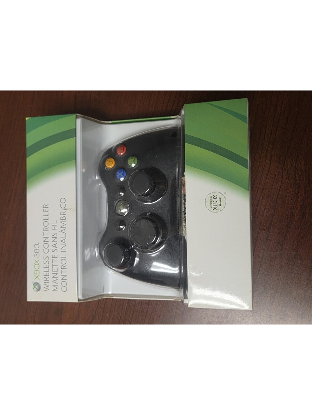 Microsoft Xbox 360 Wireless Controller Black 2.4GHz RF Official New Sealed Box